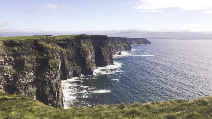 The magnificent world famous Cliffs of Moher