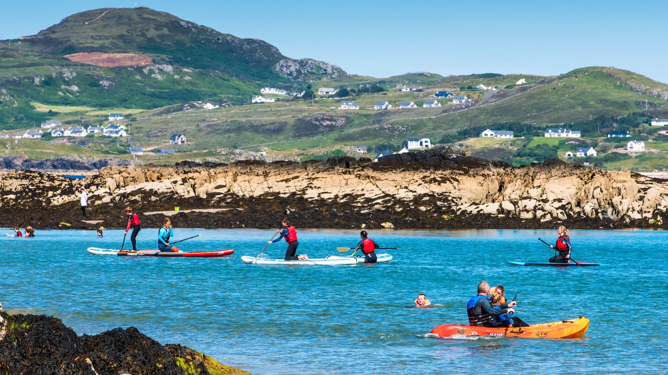Watersports in Dunfanaghy, Ireland