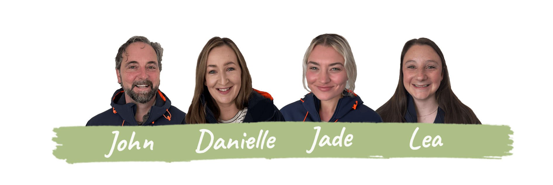 Team photo of the friendly Vagabond Tours of Ireland team