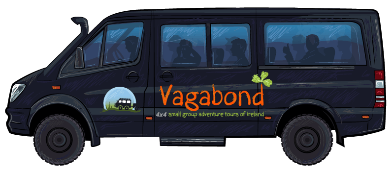 Animated Vagabond tour vehicle from Ireland