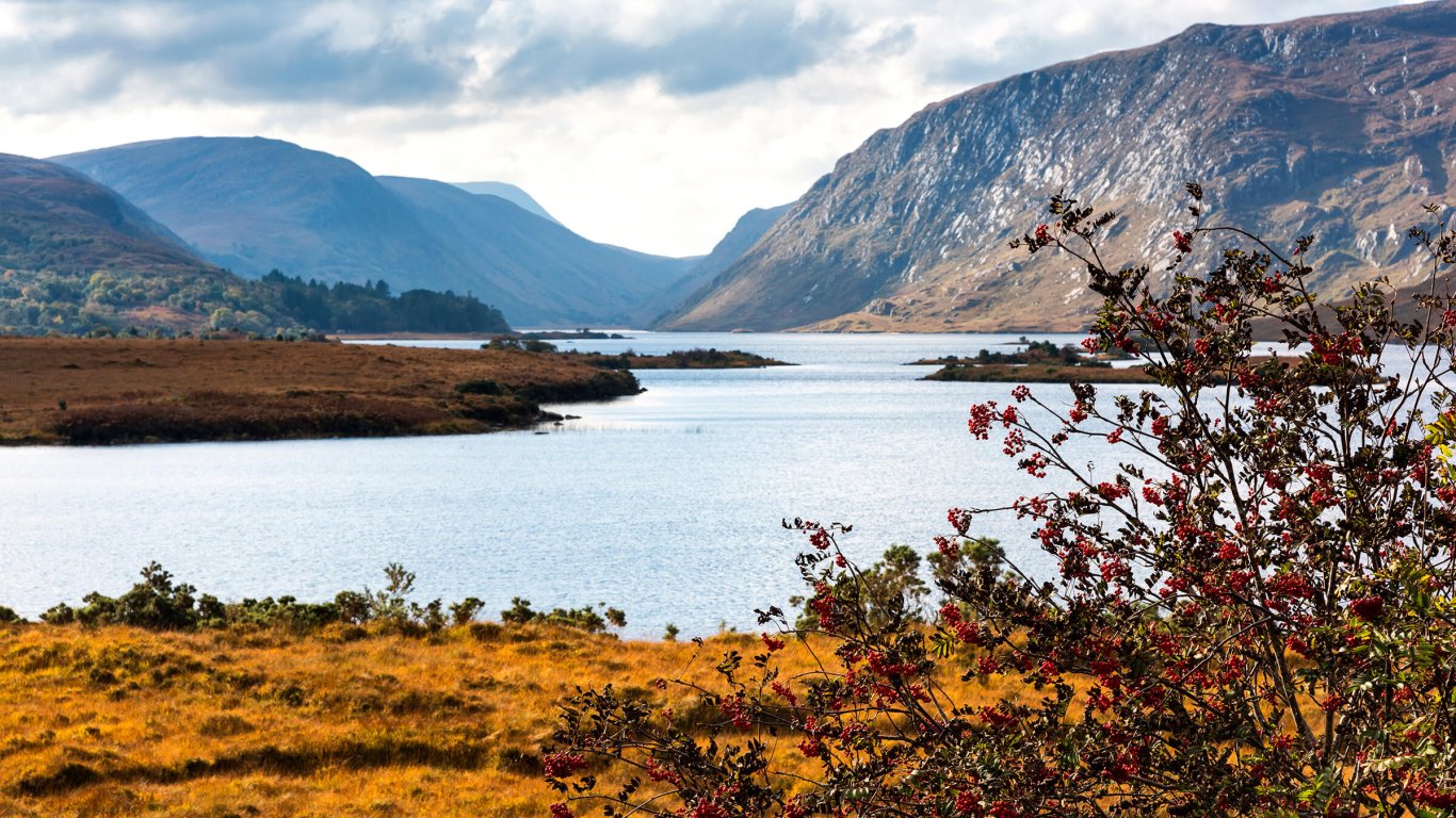 Scenic view in Glenveagh National Park, Ireland