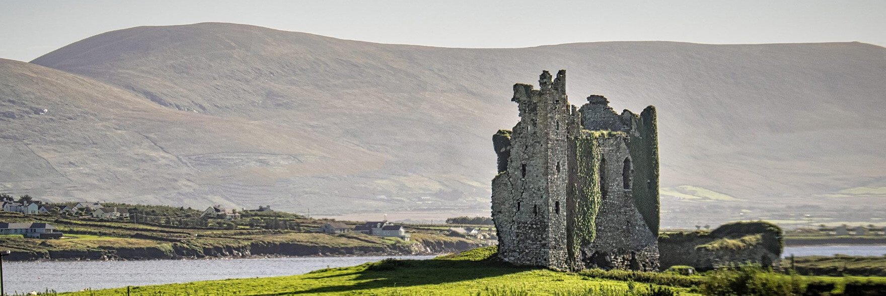 Ballycarbery castle in Ireland