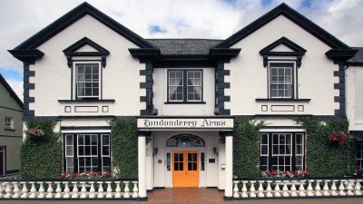 Facade of the Londonderry Arms in Northern Ireland