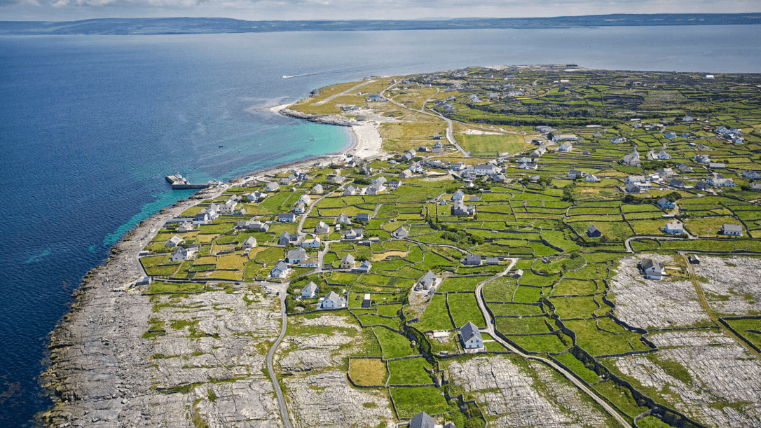 The island of Inisheer, the aran islands