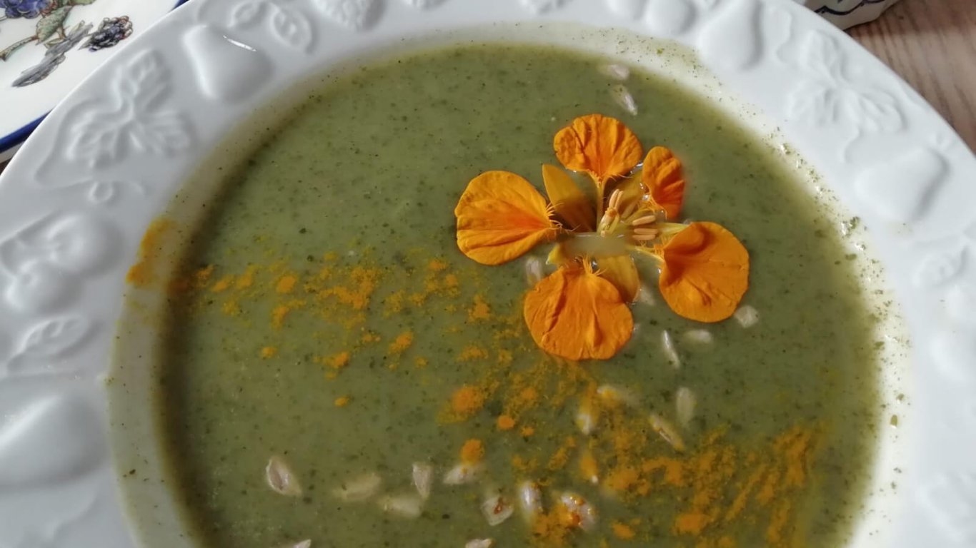 Nettle soup in Ireland