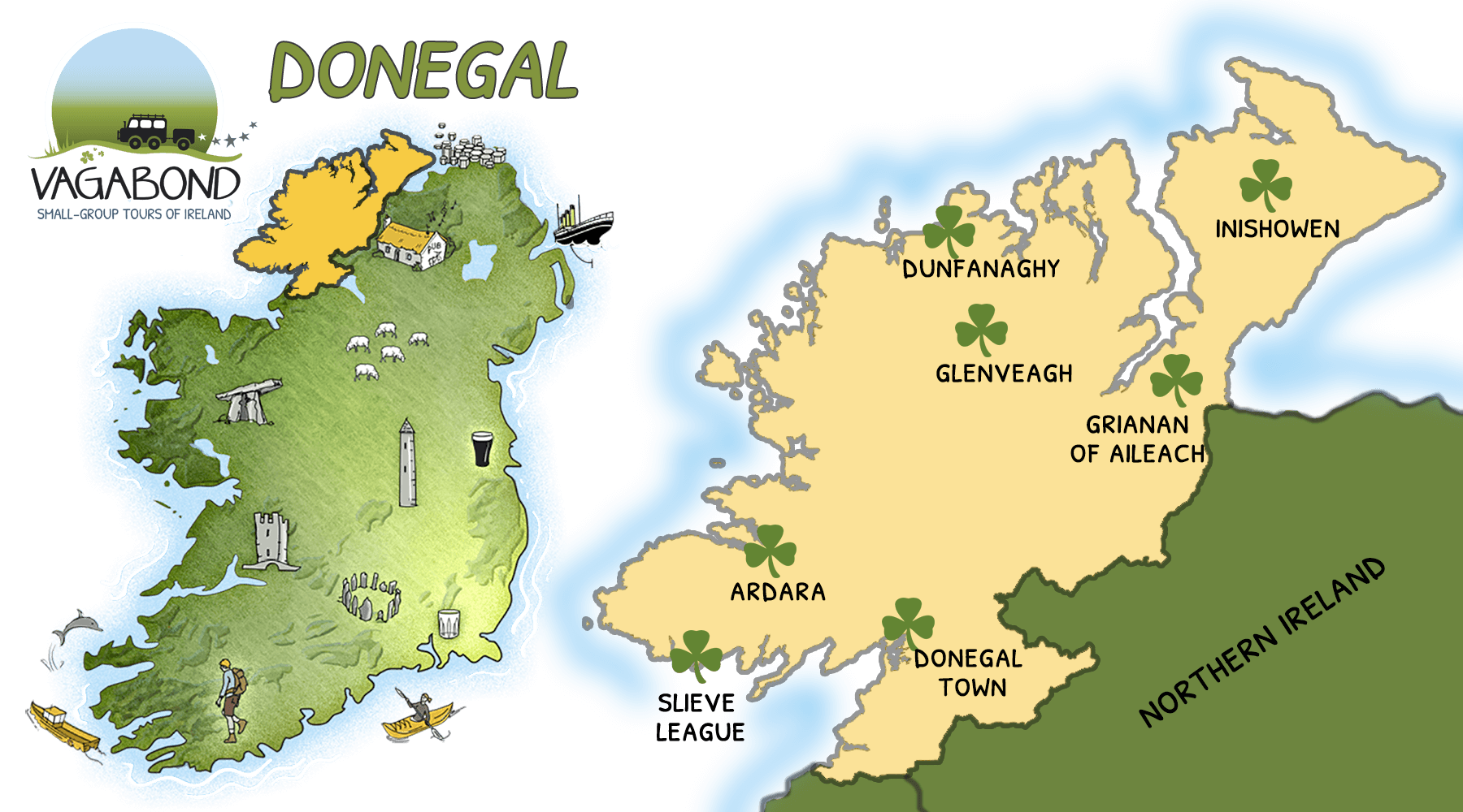 Donegal Map 