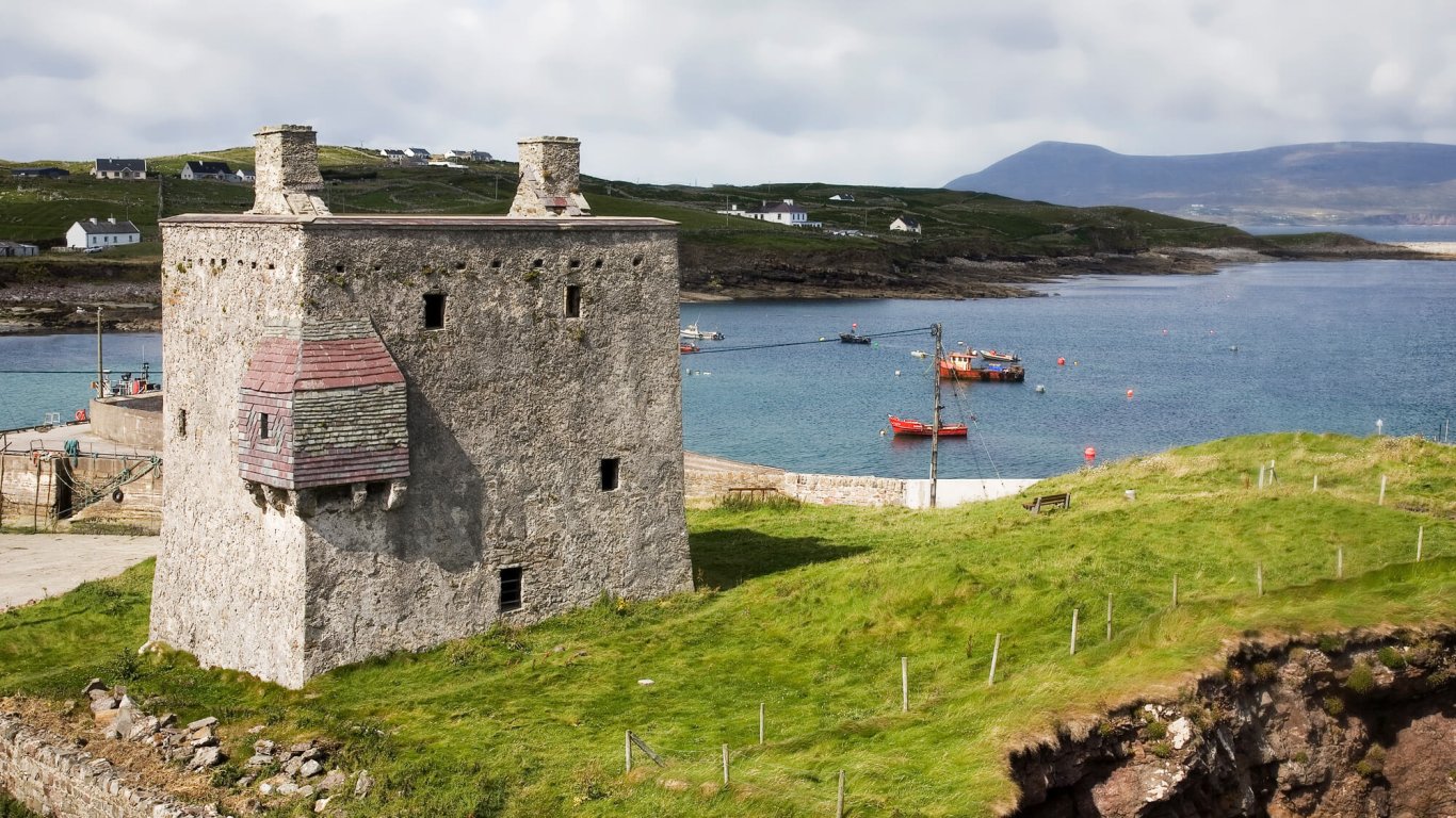 Beautiful Clare Island in Mayo