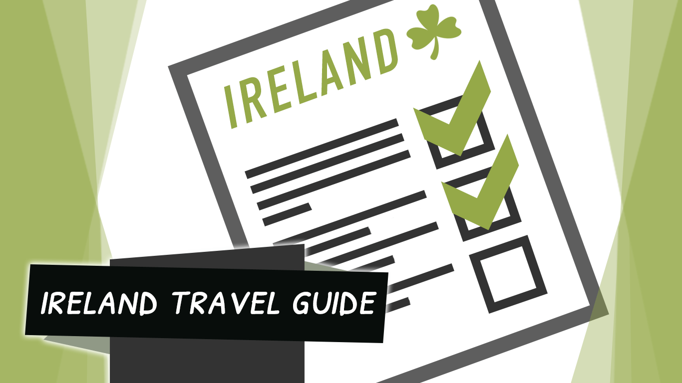 Checklist feature image for Ireland travel guide blog