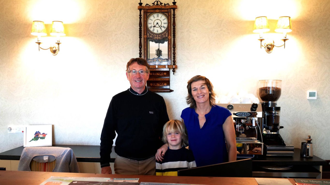 Family who own and run Spanish Point House hotel in Ireland