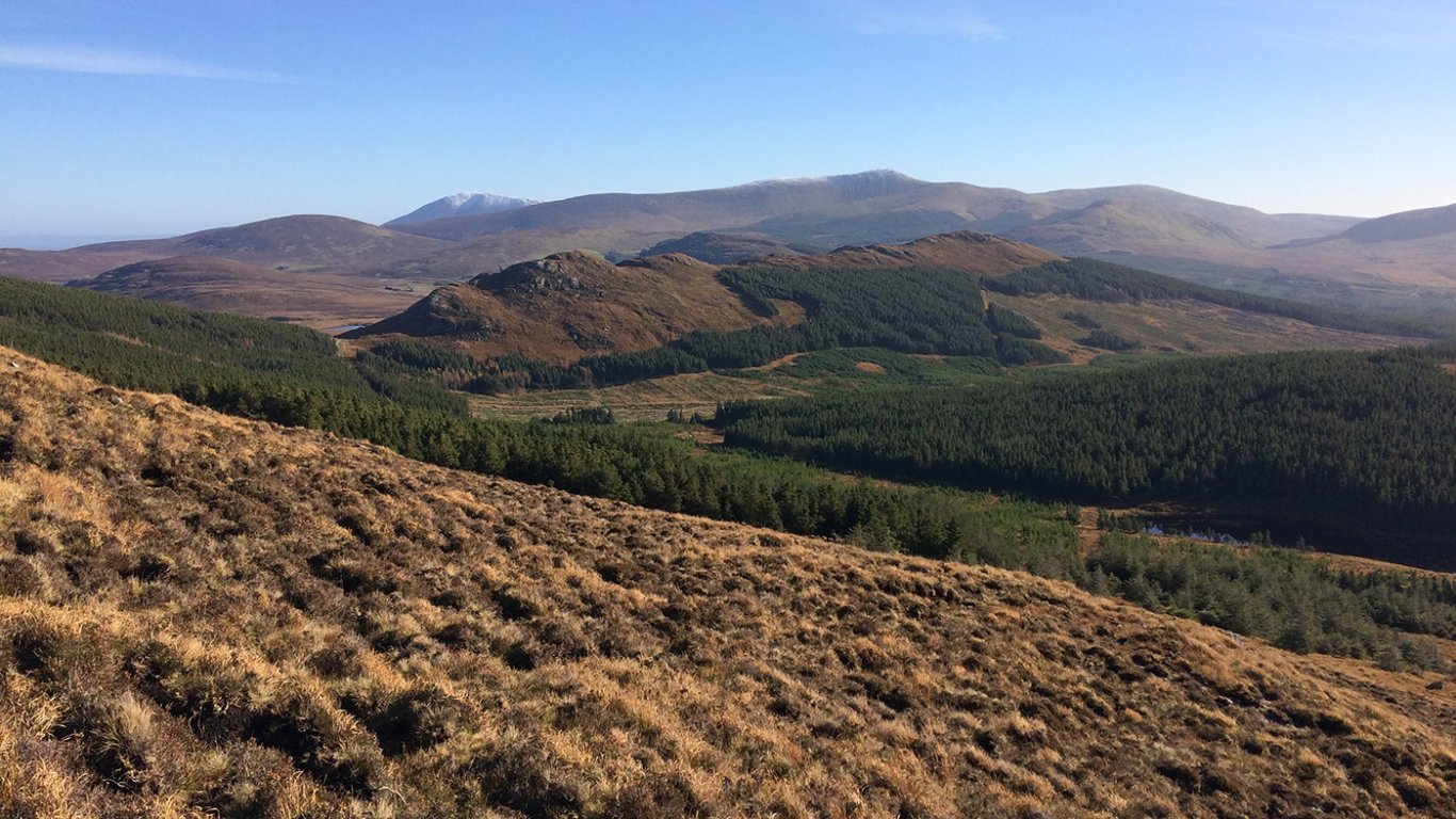 Ballycroy National Park at dusk 