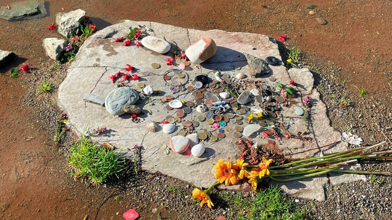 Offerings at Drombeg Stone Circle