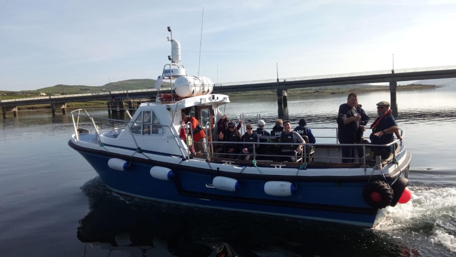 Boat trip to the Skellig Islands leaving Portmagee harbour