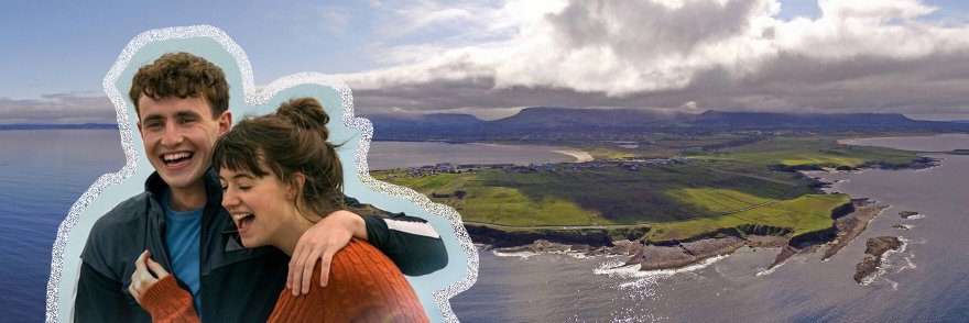 Normal People characters and landscape of Sligo Ireland