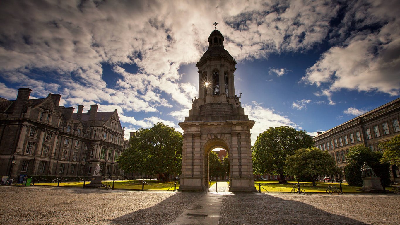 Trinity College in Dublin