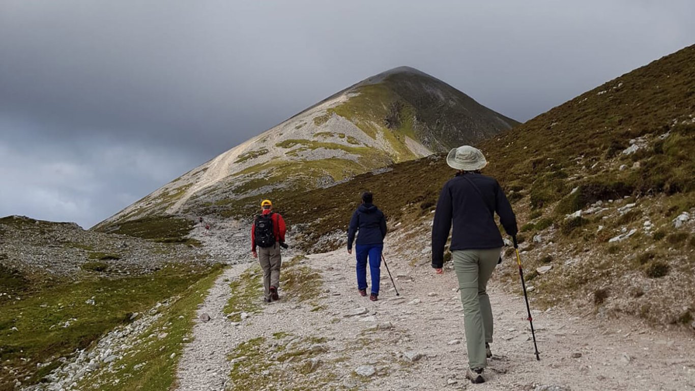 Hiking Croagh Patrick