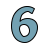 The number six icon