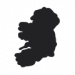 Ireland map icon