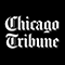 Chicago Tribune logo with white text on black background