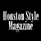 Houston Style Magazine logo white on black square