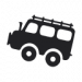 A black icon of the Vagabond vehicle 