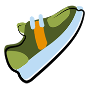 Hand-drawn icon of shoe