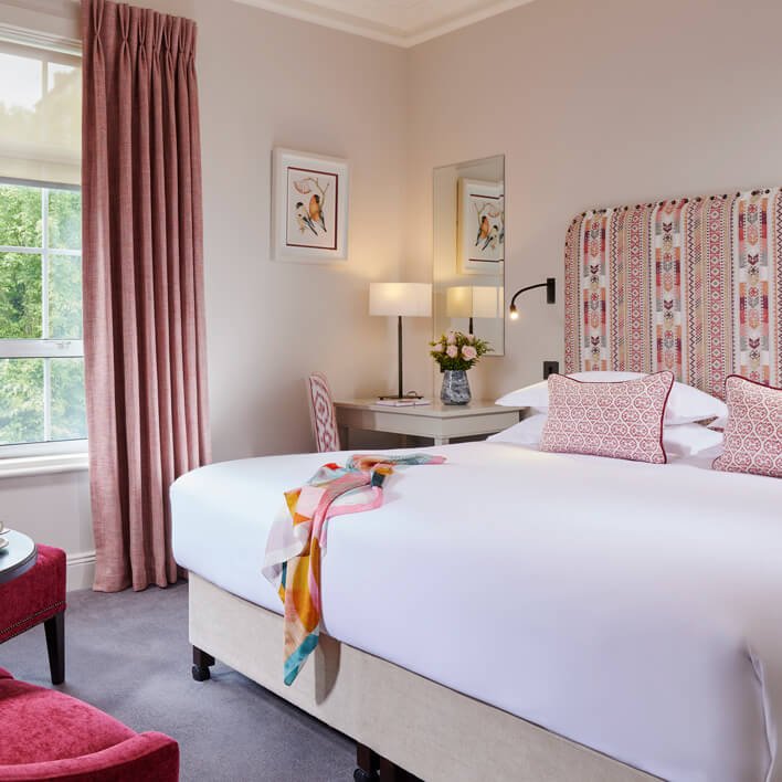 Classic room interior at Acton's Hotel in Kinsale