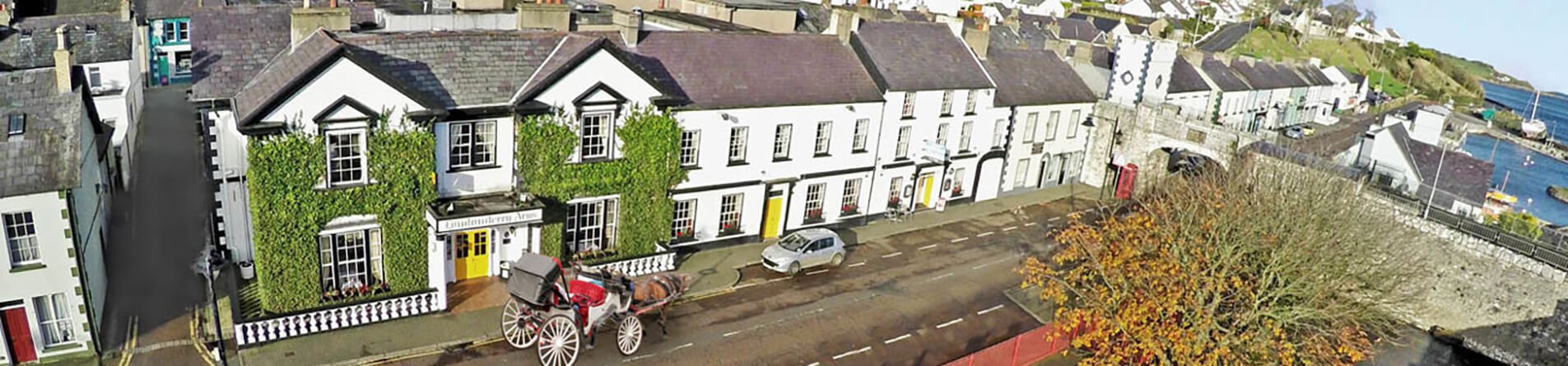 Londonderry Arms in Carnlough, Antrim, Northern Ireland