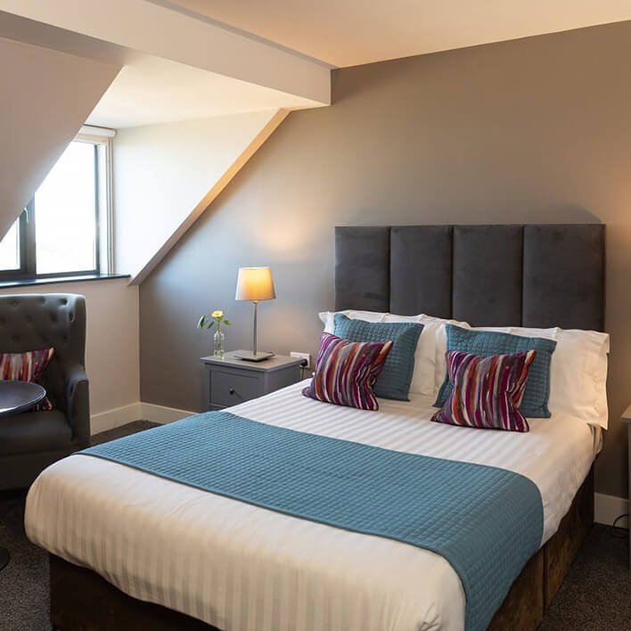 Bedroom at Ocean Sands Hotel in Ireland
