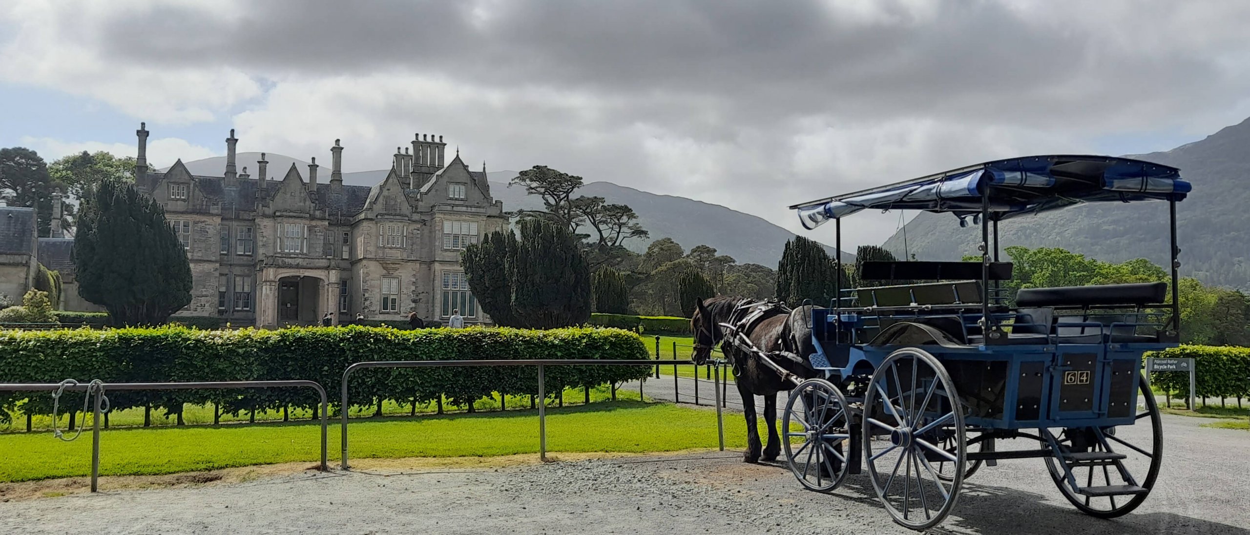 Jaunting carriage in Killarney National Park, Ireland