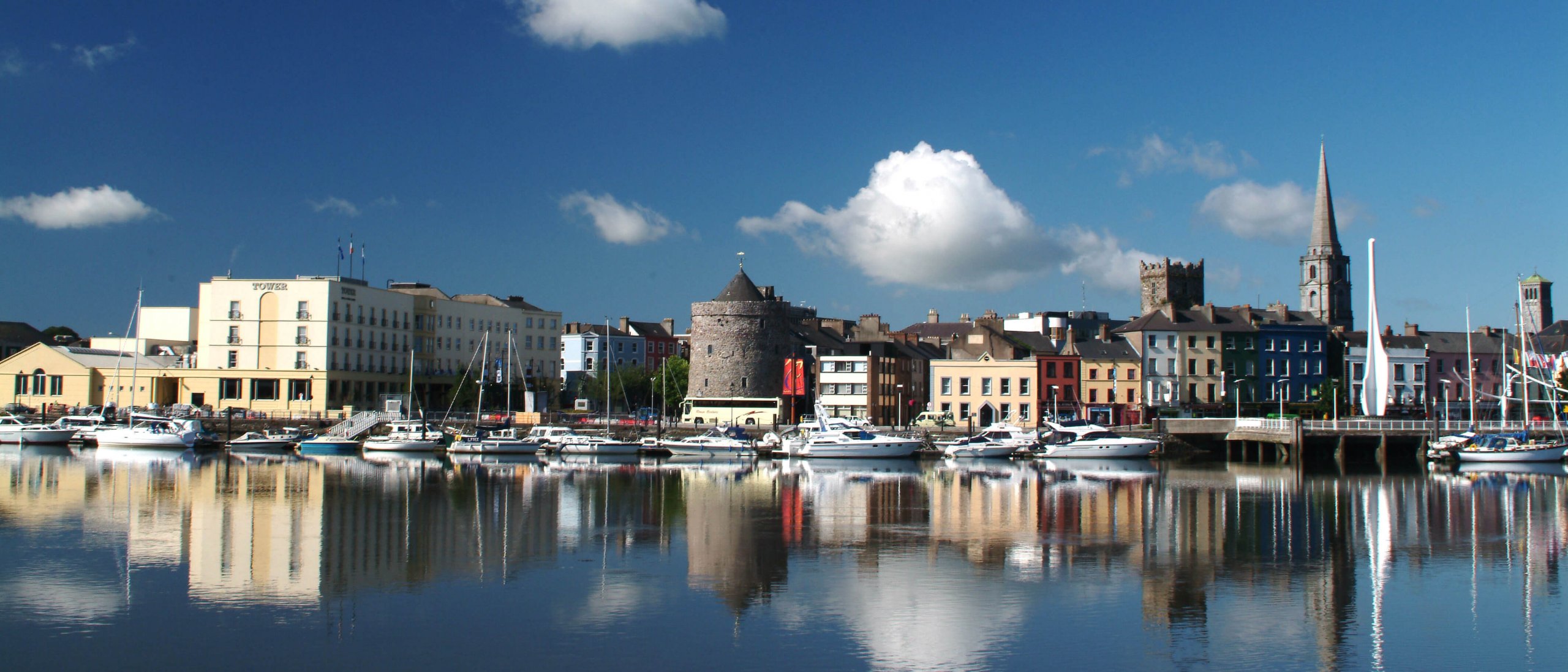 Waterford city quays in Ireland's Ancient East