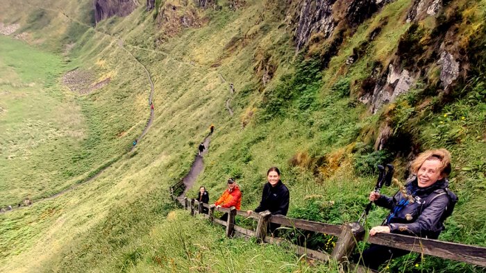 Shepherd's Steps, a perfect place to tour while spending 2 weeks in Ireland