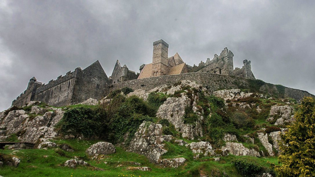 Rock of Cashel a destination on Vagabond 12 Day tour