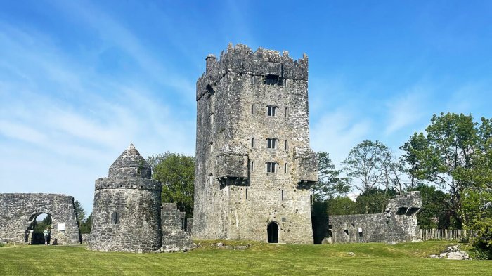 Aughnanure Castle, Co. Galway. Home to the ferocious O' Flaherty's
