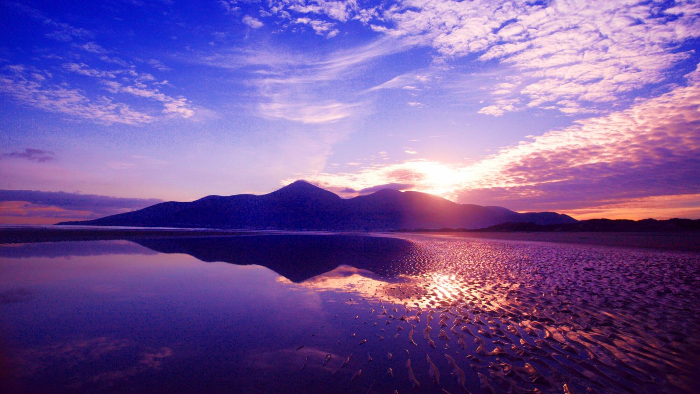 Mourne Mountains in Northern Ireland