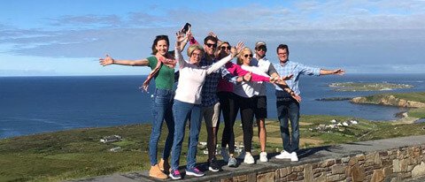 7 Day sightseeing tour group in Ireland