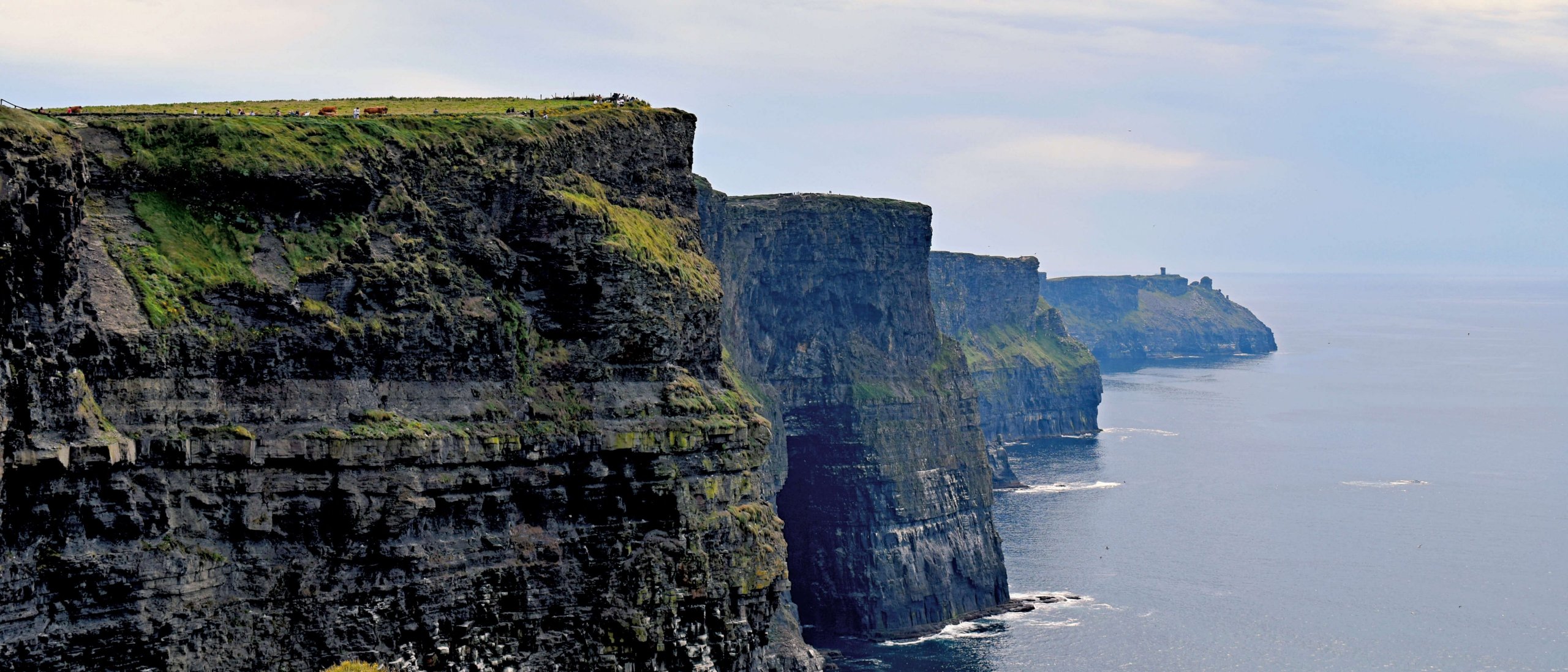 Cliffs of Moher  on a tour of the Wild Atlantic Way in Ireland