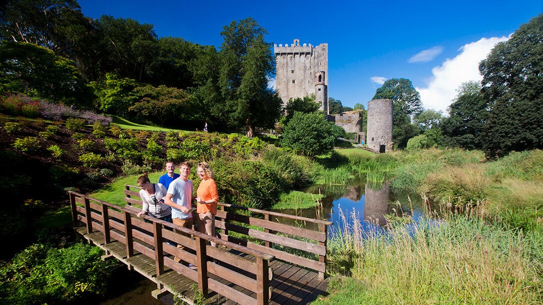 Group in Blarney Castle