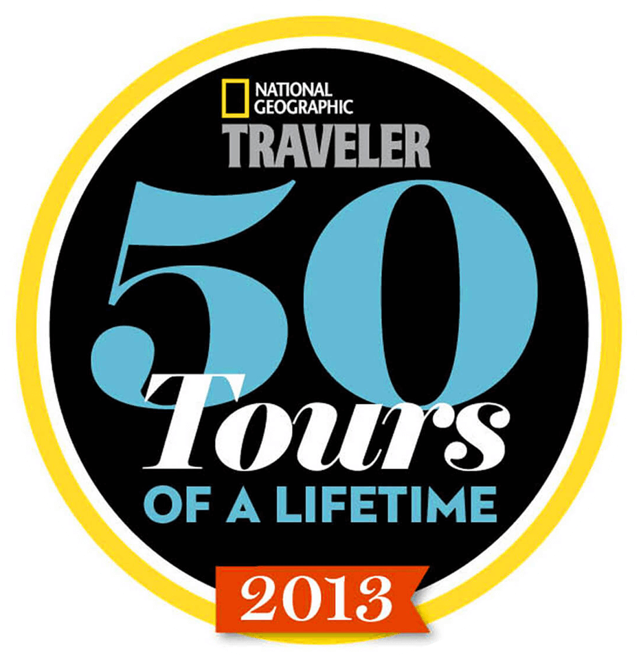 National Geographic Traveler 50 tours of a lifetime bade 2013
