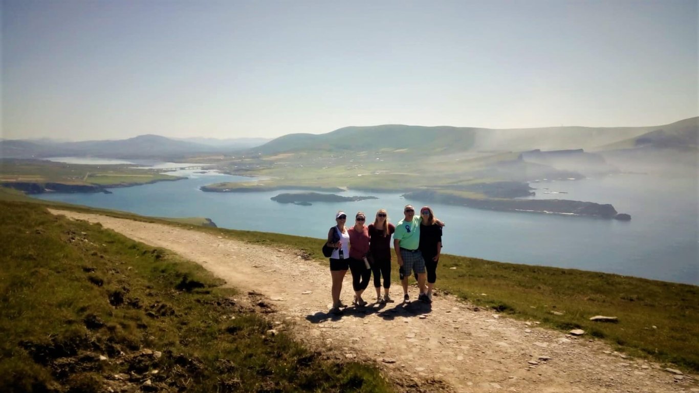 Family holiday on the wild Atlantic way