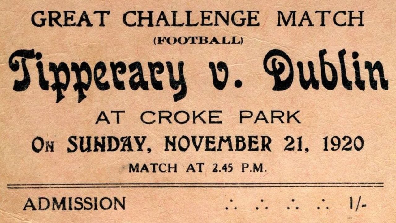 bloody sunday 1920 match ticket