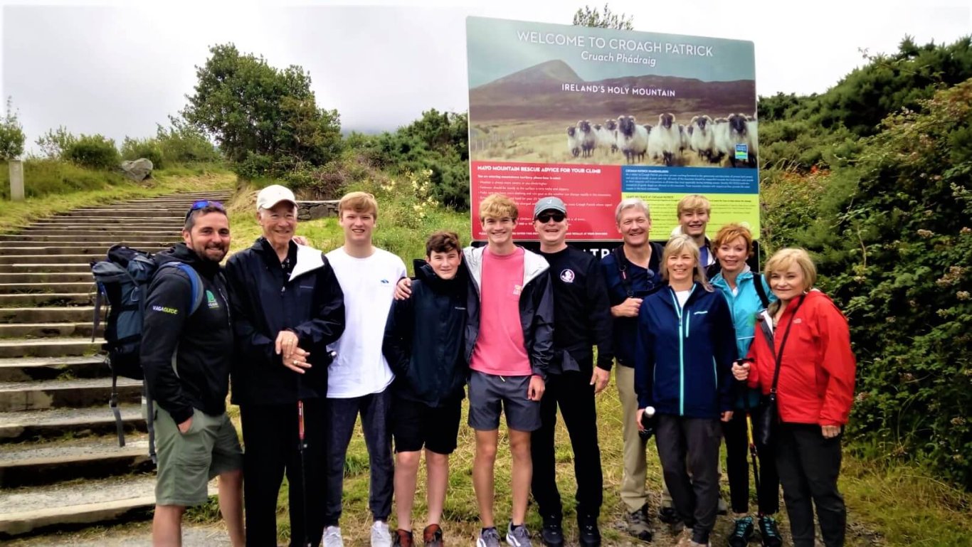 Croagh Patrick hike Ireland