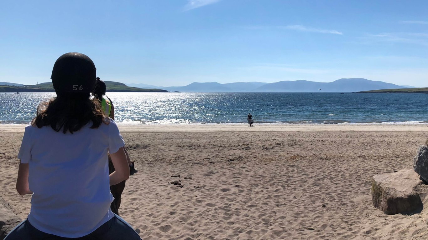 Horse riding in dingle ireland