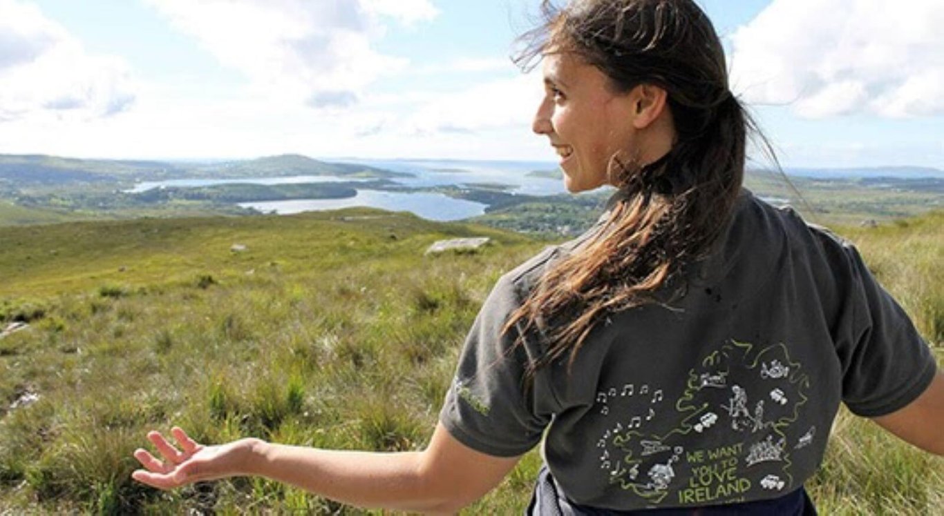 Tour guide in Ireland