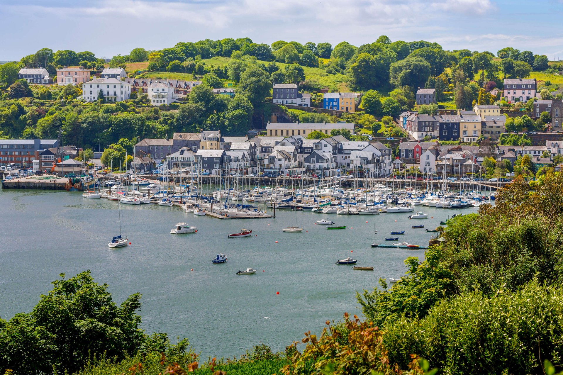 aerial view of kinsale
