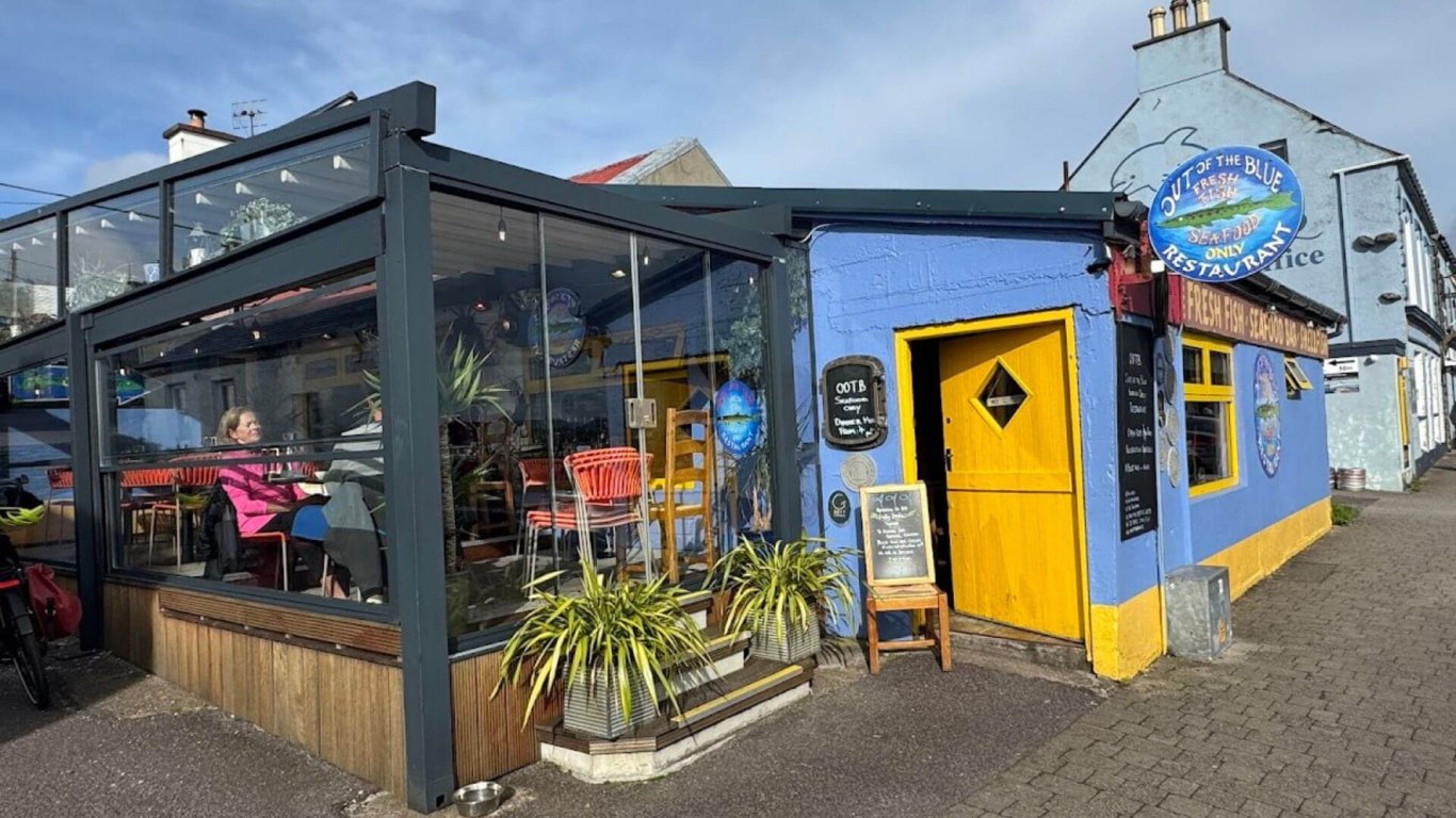 out of the blue dingle restaurant