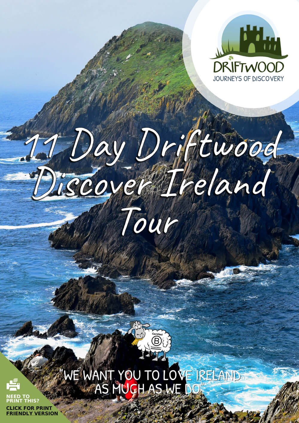 11 Day Driftwood Discover Ireland Tour itinerary cover