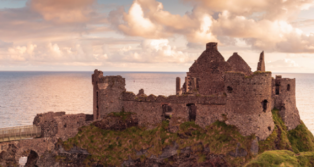 Dunluce Castle - Ireland's Castle and their fascinating facts