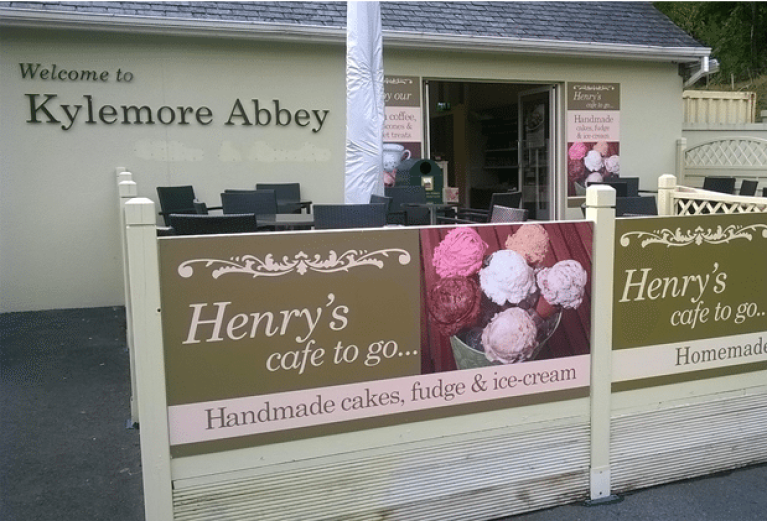 Kylemore Abbey Cafe.Sweet Tooth Ireland 