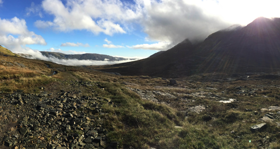 Mamean hike in Connemara