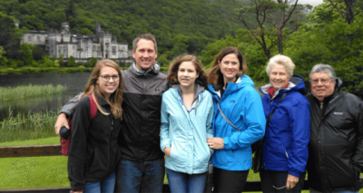 The Smith & Dobson family enjoying the sights and scenery of Connemara | Multi generational travel tips